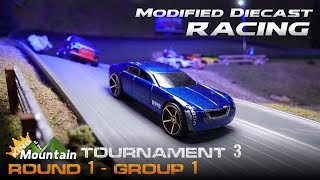 KotM Tournament 3 Begins 🏁 Modified Diecast Car Racing [upl. by Asylem446]