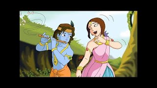 Krishna Cartoon Network Bgm  Title Song  Flute Melody By Gkv Toons GkvToons [upl. by Ayokahs]