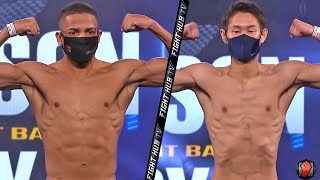 FELIX VERDEJO VS MASAYOSHI NAKATANI  FULL WEIGH IN amp FACE OFF VIDEO [upl. by Clarey]