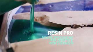 GAMMA RESINE EPOSSIDICHE TRASPARENTI RESIN PRO  wwwresinproit [upl. by Pammie]