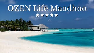 OZEN Life Maadhoo  5 star Luxury Hotel Overview Inside Tour  Maldives [upl. by Margaret]