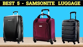 Top 5 Best Samsonite Luggage of 2023 [upl. by Bart]