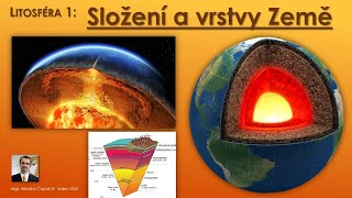 Litosféra 1  SLOŽENÍ A VRSTVY ZEMĚ [upl. by Llaccm964]