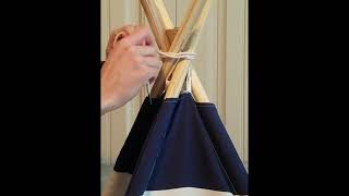 Teepee Stabilizer Assembly Instructions [upl. by Kate611]