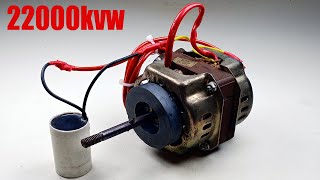 Free Electricity 16kw magnetic power Energy Generator 220 volt Using AC Motor Service idea [upl. by Flannery]