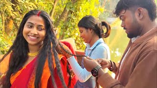 Behind the scene 🎬 Of গয়নার বাক্স🤩 Part 1 vlog behindthescene bongposto youtube [upl. by Bauske]