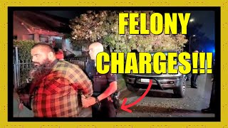 1st Amendment Auditor SGV NEWS FIRST Gets ARRESTED On Felony Charges [upl. by Lymn952]