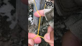 How to tie the Bimini Twist Fishing Knot  Quick and Easy Method knotshort [upl. by Ener]