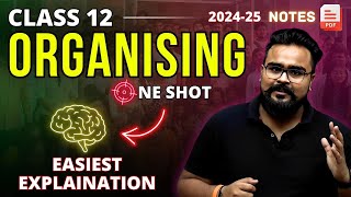 ORGANISING class 12 business studies ONE SHOT  Chapter 5 bst  Gaurav Jain [upl. by Lammond]