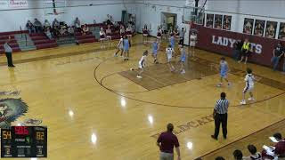 Onalaska High School vs Lumberton High School Boys Varsity Basketball [upl. by Yrrok]