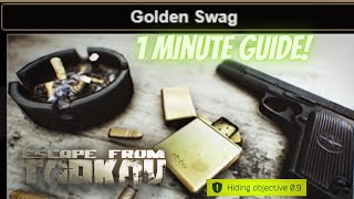 Golden Swag Skier Escape From Tarkov Quest Guide Tutorial [upl. by Aiuqat]