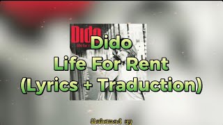 Dido  Life For Rent Lyrics  Traduction HD [upl. by Eirrab]