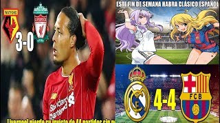 MEMES LIVERPOOL PIERDE EL INVICTO  REAL MADRID VS BARCELONA EL CLÁSICO DE ESPAÑA PREVIA [upl. by Vial]