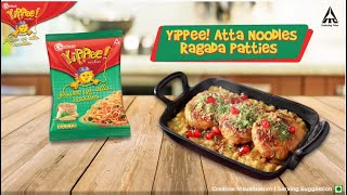 Ragda Patties  Instant Noodles Recipe  Sunfeast YiPPee [upl. by Auqcinahs]