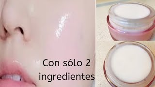 Cómo hacer Crema de Avena Aclaradora Antiarrugas y Suavizante  Crema para la Cara Casera Nocturna [upl. by Ajoop270]