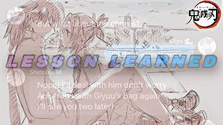 Lesson Learned Giyushino Oneshot [upl. by Imrots]