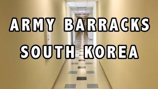 US Army barracks tour  South Korea [upl. by Ybab221]