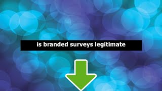 is branded surveys legitimate Branded Surveys Review [upl. by Akaya]