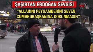 Yok böyle bir Erdoğan sevdalısı [upl. by Rekrap]