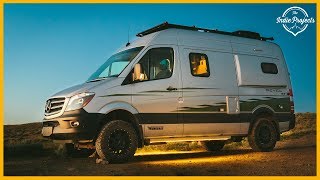 150000 Winnebago Revel 4x4 Sprinter Van Tour [upl. by Namyh977]