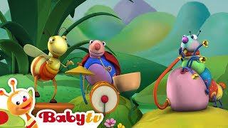 Big Bugs Band 🐛 🐌  Irish Music  Music for Children BabyTV [upl. by Phia]