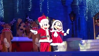 Mickeys Most Merriest Celebration Finale  Walt Disney World Magic Kingdom [upl. by Geraldine]