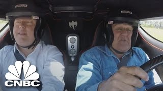 Jay Lenoâ€™s Garage â€œSupercarsâ€  Koenigsegg Test Drive [upl. by Coulombe]