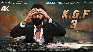 KGF Chapter 3 Full Movie facts HindiYashSanjay DuttRaveena SrinidhiPrashanth NeelV Kiragandur [upl. by Aninahs932]