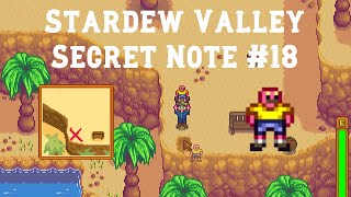 Secret Note 18  Stardew Valley 13 [upl. by Lacim110]