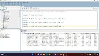 How to Use Multiple Like Conditions in Oracle [upl. by Ahsinak333]