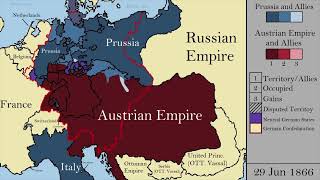 Austro Prussian war  every day [upl. by Roberto]