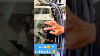 windshield crack repair  car tips shorts [upl. by Aeiram803]