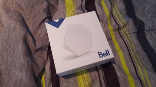 Bell Wifi signal extender unboxing [upl. by Sherry474]