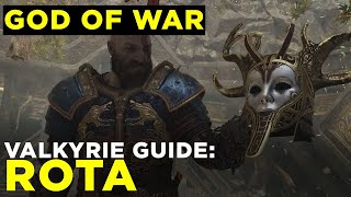 God of War Rota the Valkyrie Boss Fight Guide [upl. by Medlin]