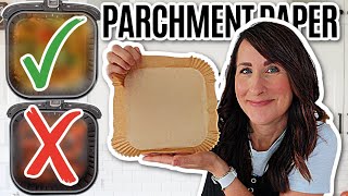 When to Use and NOT to Use Air Fryer Parchment Paper  How To Use Your Air Fryer [upl. by Aztin857]