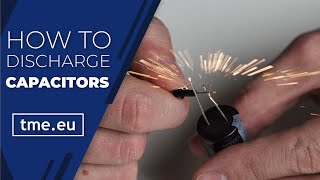 How to Safely Discharge Capacitors Tutorial [upl. by Margherita31]