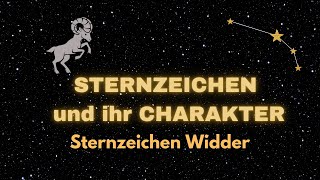 Sternzeichen Widder  Charakter und Merkmale [upl. by Edmond]