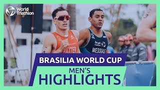 Race Highlights  2024 BRASILIA WORLD TRIATHLON CUP  Men [upl. by Babbette997]