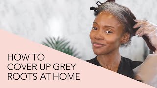 How to Cover Up Grey Roots at Home [upl. by Heber]