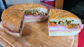 New Orleans Muffuletta Central Grocery Version [upl. by Ottavia]