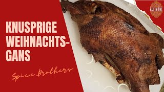 🎄 Die perfekte Weihnachtsgans 🦢 – Einfach zubereiten mit Blaukraut Knödeln amp Soße 🍽️ [upl. by Aicirtac125]