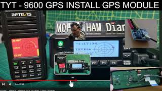 TYT  9600 GPS MODEL amp MODIFICATION [upl. by Neicul239]