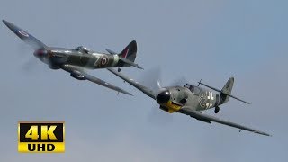 Messerschmitt Bf 109 vs Supermarine Spitfire  A Comparision [upl. by Kelwunn]