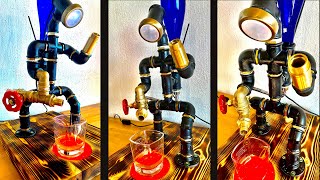 How to Make a Party Coca Cola Soda Fountain Machine  Fireman Dispenser  Liquor Pourer  DIY [upl. by Daven]