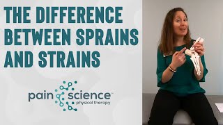 The Difference Between Sprains and Strains  Pain Science Physical Therapy [upl. by Lenra590]