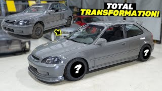 2000 Honda Civic KSwap Quick Build is FINISHED  PT 4 [upl. by Geldens902]