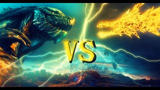 Godzilla Earth Vs Void Ghidorah Full Fight HOLLOW EARTH Godzilla Extended Animation 4k [upl. by Adnaw756]