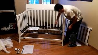 Assemble and Install Graco Rory Convertible Crib [upl. by Senskell691]