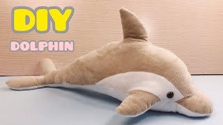 DIY dolphin toys plush Manufacture [upl. by Neb411]