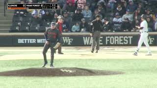 1 Wake Forest Vs Illinois  NCAA Baseball Full Game 02172024 [upl. by Saffian]